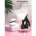 EBANKU 6-in-1 Nail Tips and Glue Gel Kit with 500Pcs Long Coffin Fake Nails - UV LED Nail Lamp, Acrylic Nail Kit for Fast DIY Manicure - Buy Online on GoSupps.com