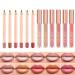 12-Piece Lip Liner and Liquid Matte Lipstick Set for Velvety Red Lips - Waterproof, Long Lasting Makeup Kit for Women (#07) - Buy Online on GoSupps.com