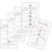 Microneedling Aftercare Cards - 50 Pieces | Anti-Aging Wrinkle Reduction | 5.1 x 8.9 cm | Marble Design | Skin Rejuvenation - Buy Online on GoSupps.com
