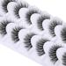 JIMIRE Clear Band Demi-Wispies Fluffy Faux Mink Eyelashes - 7 Pairs Pack - Buy Online on GoSupps.com
