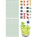 Parties Straws for Cocktails - Cocktail Drink Straws Decorations Parties Straw and Flag Decoration for Theme Parties Coffee Shop Ball Watching and Bar - Buy Online on GoSupps.com