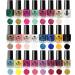 Envie de Color Nail Polish Set - Complete Collection of 48 Bright Pearl Pastel and Classic Colours in a Designer Box (Set A+B - 48 Colours) - Buy Online on GoSupps.com