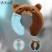 Kufl Neck Heat Bottle - Soft Cover Thermal Pillow for Neck Shoulder & Back Pain Relief (1.2L Bear Design) - Buy Online on GoSupps.com