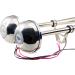 Stainless Steel Electric Dual Trumpet Horn Set 12V-150db for Pontoon RV Car Truck Boat - Buy Online on GoSupps.com