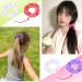 Buy 13 Stylish White Hair Tie Scrunchies - Premium Cotton Elastic Hair Ties for DIY & Everyday Use - Buy Online on GoSupps.com