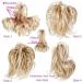 Ponytail Extensions Claw Clip Ponytail Hair Extensions Synthetic Bendable Metals Messy Bun Hair piece 12 Inch Wavy Curly Fake Hair Ponytail Extensions for Women (Color : Dark brown Size : 12inches 12inches Dark brown - Buy Online on GoSupps.com