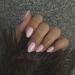 Dusty Pink Press on Nails Short Oval Acrylic Nails Press ons Solid Color Medium Short Oval Fake Nails for Women Reusable Thick Round Nails Glue on Medium Almond Nails Soft Gel False Nails 24Pcs glossy dusty pink