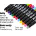 Mosaiz Hair Chalk for Girls and Boys - 12 Washable Temporary Hair Color Pens in Black, Brown - Fun Birthday Gift for Kids, Teens, Adults - St. Patrick's Day Special - 12 Colors - Buy Online on GoSupps.com