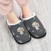 RPlife Spa Slippers - Green Watercolor Cactus Succulents | Soft & Comfortable Multi-Color Women's House Slippers with Cute Koala Designs for Guests - Buy Online on GoSupps.com