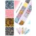24 Grid Holographic Nail Art Foil Flakes - EBANKU Glitter Sequins for Stunning Nail Decoration - Buy Online on GoSupps.com