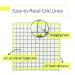 Mr. Pen Quilting Ruler Set - 4 Pcs, Multiple Sizes, Clear Acrylic Rulers for Quilting and Sewing - Buy Online on GoSupps.com
