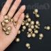 Framedino 30 Pack Vintage Tibetan Brass Bells - Mini Jingle Feng Shui Bell Charms for DIY Crafts and Jewelry Making - Style A - Buy Online on GoSupps.com