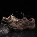 CC-Los Men's Waterproof Hiking Shoes 10.5 Brown | Lace-Free & Lightweight | Size 8-13 | All Day Comfort | 2-Way Closure - Buy Online on GoSupps.com
