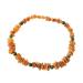 B-A-L amber chain dog Baltic amber and African jade pet chain against fleas and ticks for dogs and cats (25-65 cm) (50cm) pet collapse made of natural Baltic amber