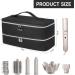 Carrying Case Fits for Shark Flexstyle(HD430/440/435) & Hair Dryer Travel Storage Organizer Bag Compatible with Dyson Supersonic Hair Dryer/Airwrap Styler and Attachments Black (Bag Only) - Buy Online on GoSupps.com