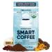 Organic Mushroom Coffee Ground Nootropic with Lions Mane Chaga Cordyceps & Red Grape Seed | Dark Roast for Focus Clarity Productivity & Brain Energy | Homodeus Smart Keto Coffee 30 Servings