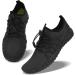 Quick Dry Barefoot Water Shoes for Men Women | Swim Diving Surf Aqua Sports Yoga | Size 14.5-15 Women/13.5-14 Men | Black - Buy Online on GoSupps.com