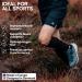 DANISH ENDURANCE Graduated Calf Compression Sleeves - Solid Black XXL | 21-26 mmHG for Men & Women - Buy Online on GoSupps.com