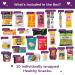 High Protein Fitness Box: Organic Protein Bars, Jerky, Nuts, Cookies & Granola Mix - Men and Women's Premium Care Package - Buy Online on GoSupps.com