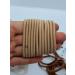 12 PCS Elastic Hair Bands 3mm Elastic Hair Ties Ponytail Holders Bulk Hair Ties No Metal Gentle Elastics for Women Men Girls Kids (Blonde Beige) - Buy Online on GoSupps.com