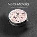 Poodles Dogs Portable Metal Pill Box | Round Mini 3-Compartment | Travel Essential for Small Pills - Buy Online on GoSupps.com
