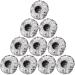 12 Pack Reusable Aluminum Foil Conditioning Caps - 12 Inch Silvery | Home & Salon Hair Processing Caps for Coloring - Shower Cap Included - Buy Online on GoSupps.com