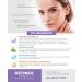 Perfect Look London Retinol Serum with Hyaluronic Acid | Anti-Aging & Wrinkle Treatment | Vitamin A & Retinoid Formula | 30ml - Buy Online on GoSupps.com