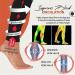 Royalaura Medical Grade Compression Stockings - Varicose Vein Relief Calf Sleeves for Men & Women (M Yellow) - Footless Compression Leggings - Buy Online on GoSupps.com