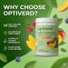 optiverd Greens Superfood Powder with Probiotics & Enzymes Detox Gut Health Energy & Immune Support Organic Vegan Gluten-Free 30 Servings Mango Flavor - Buy Online on GoSupps.com
