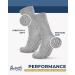 Pembrook Moisturizing Spa Socks - 2 Pairs Aloe Infused, Fuzzy Non Skid Gel Sleeping Socks - Color Set 001 - Buy Online on GoSupps.com