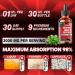 Tenmido Pumpkin Seed Oil Supplement - Liquid Drops 9in1 with Selenium Biotin Vitamin E Zinc Omega 3 Cranberry Curcumin and Corn Silk - 30ml 1 Fl Oz - Buy Online on GoSupps.com