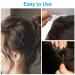 Anmxkoo 350pcs Premium Black Bobby Pins with Box - Super Grip for All Hair Types - 2.4in Wavy Slide Proof Hair Pins for Women and Girls - Buy Online on GoSupps.com