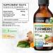 Turmeric with Black Pepper Tincture 4 Fl. Oz. & Milk Thistle 250 Capsules - Buy Online on GoSupps.com