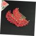 Angoily Pearl Flower Hair Insert Comb Vintage Hair Comb Bridal Hair Clip Rhinestone Bridal Comb Silver Headpiece Hair Accessories Rhinestone for Hair Bride Hair up Wedding Red - Buy Online on GoSupps.com