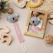 Personalized BPA-Free Dummy Clips for Baby - Custom Name Soother Chain Holder - Unisex Newborn Gift - Koala Design - Buy Online on GoSupps.com