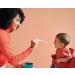Mepal Mio Long-Handled Baby Feeding Spoons - Set of 2 in Deep Pink | BPA-Free & Dishwasher-Safe Baby Utensils - Buy Online on GoSupps.com