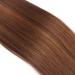 Keratin Bonding Hair Extensions #4/30 Mix - 70cm - 50 Strands - 100% Remy Real Hair - U-Tip - Novon Hair Extensions - Buy Online on GoSupps.com