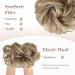 Fine Hair Part with Rubber Band - Curled Hair Extension Ponytail for Women & Girls - Mixed Blonde & Ashblond 38g - Buy Online on GoSupps.com