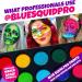 Blue Squid Face Paint Kit for Kids - 12 Color Palette with 30+3 Stencils - Professional Quality, Safe, and Washable Halloween Makeup for Sensitive Skin - Buy Online on GoSupps.com