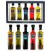 Kimm & Miller Luxury Infused Olive Oil Gift Set - 5 Cooking Oils Gift with Flavoured Oils & Balsamic Vinegar - Italian Cooking Gifts for Men & Women