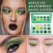 15 Color Green Eyeshadow Palette | Highly Pigmented Matte & Shimmer | Waterproof Long Wear Glitter Makeup for Women - Buy Online on GoSupps.com