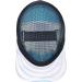 FEFOSAEP Fencing Mask Epee Fencing Mask 350N Helmet with Removable Lining CE Certified Fencing Protective Gear - Black - Small