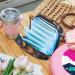MUOOUM Menstrual Pad Bag for Women & Girls - Zippered Galaxy Dinosaur Pocket Organizer | Color 9 4.7x6.6 in | Perfect for Tampons & Essentials - Buy Online on GoSupps.com