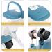 ACEVIVI Foot Bath Spa with Heat, Massage Rollers, Pumice Stone - Adjustable Time & Temp | Blue - Buy Online on GoSupps.com