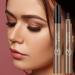 Crayon sourcils 4 points | Stylo tanche 4 pointes fourchues pour sourcils - Stylo sourcils liquide crayon microblading sourcils longue dur e maquillage des sourcils Pacienjo Marron fonc  - Buy Online on GoSupps.com
