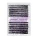 Buy Individual Eyelashes 240 PCs - C Curl Mix 12-16mm DIY Cluster Eyelash Extensions | Perfect for At-Home Use - Buy Online on GoSupps.com