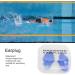 Buy Reusable Blue Ear Plugs for Swimming Showering & Sleeping - Noise Reduction - Buy Online on GoSupps.com