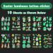 Easter Luminous Temporary Tattoos for Kids - Glow Stickers Party Supplies & Favors - Buy Online on GoSupps.com