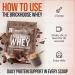 BRICKHOUSE NUTRITION Whey Protein | Fermented Whey Isolate Protein Powder | Lactose-Free Post-Workout Recovery Powder - Chocolate - 1 Pack - Buy Online on GoSupps.com