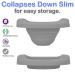 Kalencom Potette Plus Collapsible Reusable Liner for Home | Gray | Compatible with 2-in-1 Potette Plus Potty - Buy Online on GoSupps.com